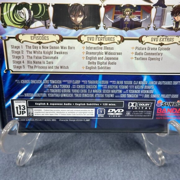 Bandai Entertainment Code Geass: Lelouch Of The Rebellion Season 1 DVD Anime New - Picture 7 of 8